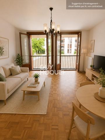 Appartement 3 pièces – 59 m² – Rez-de-chaussée – Sainte-Anne, Marseille 8ème