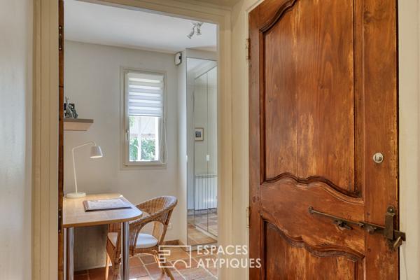 Bastide moderne avec jardin et piscine