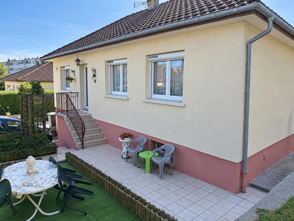 Bethoncourt maison 3 chambres sur terrain de 641 m², 80 m² habitables