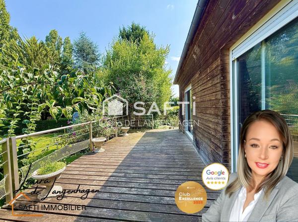 Maison familiale ossature bois avec terrain à la campagne!