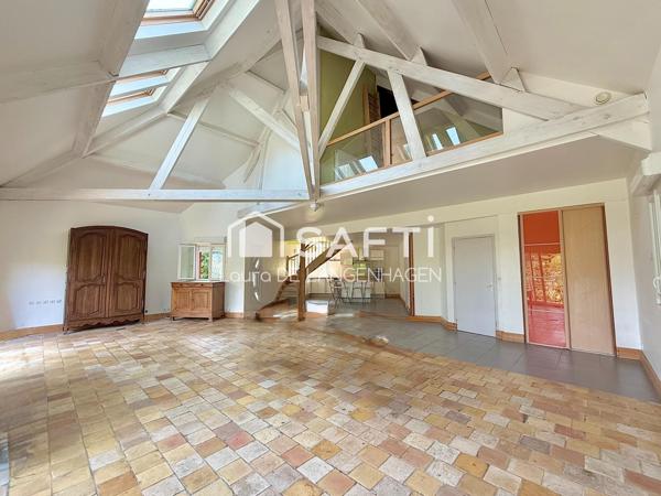 Maison familiale ossature bois avec terrain à la campagne!