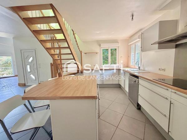 Maison familiale ossature bois avec terrain à la campagne!