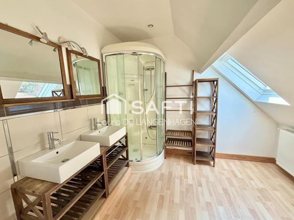 Maison familiale ossature bois avec terrain à la campagne!