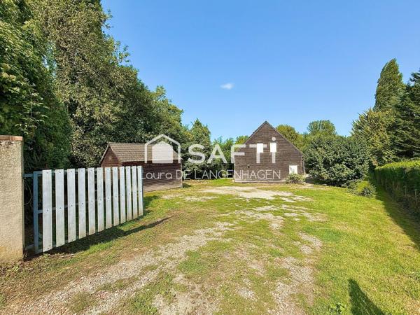 Maison familiale ossature bois avec terrain à la campagne!