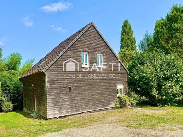 Maison familiale ossature bois avec terrain à la campagne!