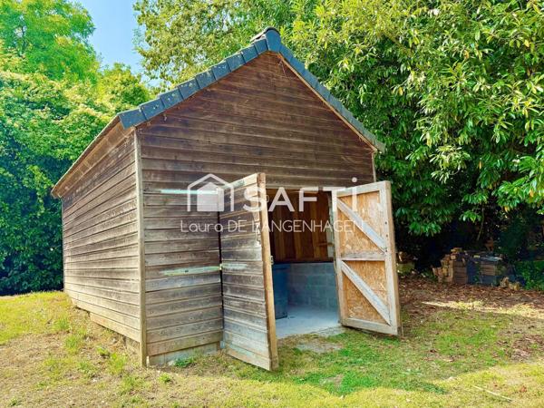 Maison familiale ossature bois avec terrain à la campagne!