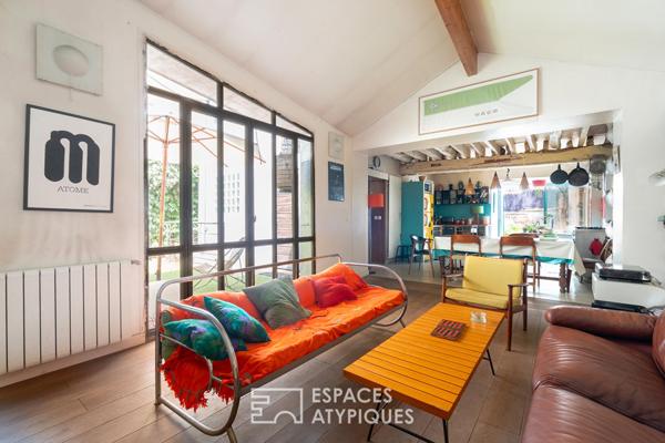 Maison familiale avec jardin