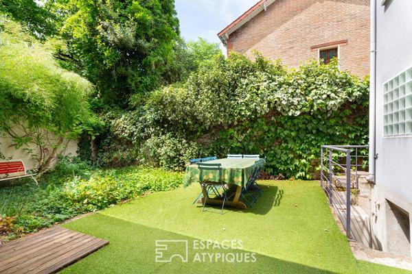 Maison familiale avec jardin