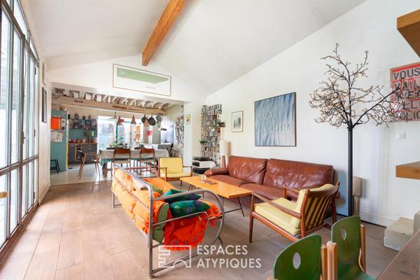 Maison familiale avec jardin