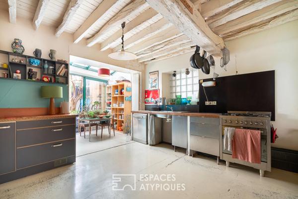 Maison familiale avec jardin