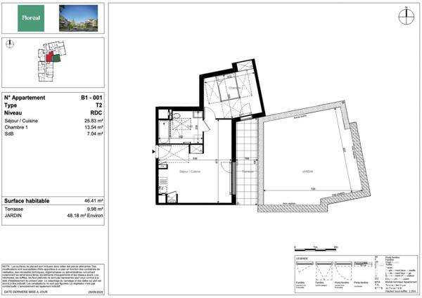Appartement à vendre 2 pièces 46 m² Chartres