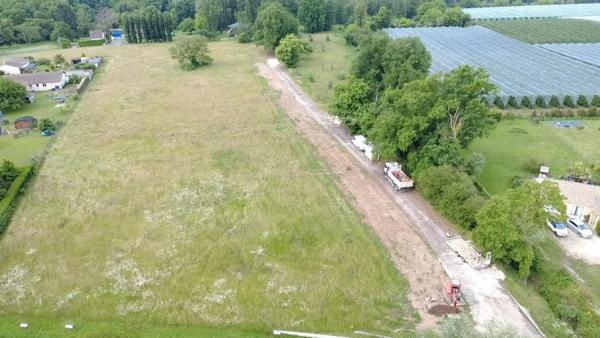 Terrain viabilisé au calme, projet sur mesure