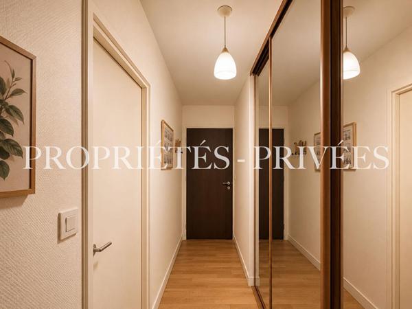 Studio lumineux de 33 m² avec balcon sur jardin au coeur d'Auteuil Sud - Paris 16e