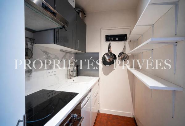 Studio lumineux de 33 m² avec balcon sur jardin au coeur d'Auteuil Sud - Paris 16e