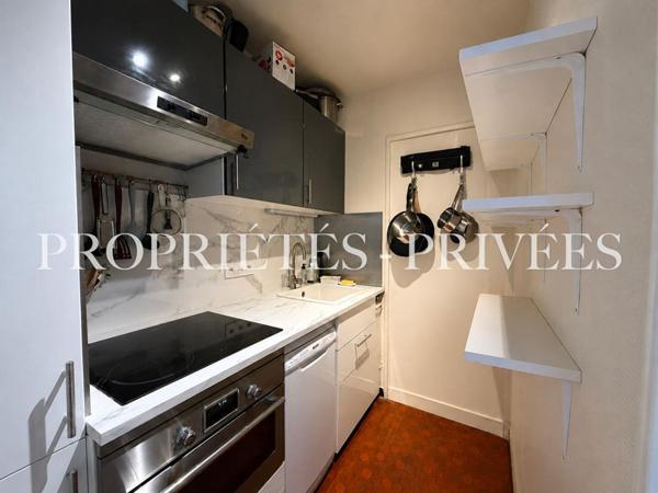 Studio lumineux de 33 m² avec balcon sur jardin au coeur d'Auteuil Sud - Paris 16e