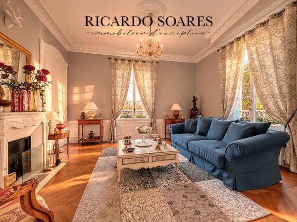 60700 SACY-LE-GRAND / ÉLÉGANTE MAISON DE MAITRE DU XIXe SIÈCLE / 278 m² / 11 PIÈCES / TERRAIN 3700 m²