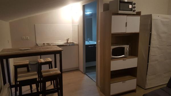 Albi, Studio meublé 1 pièce, 19m²