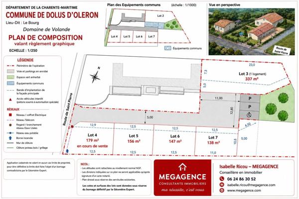 Terrain à DOLUS-D'OLERON, 17550 - 156m²