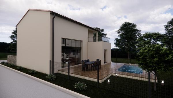 Maison  4 pièce(s) 128 m2 avec garage de 27 m2