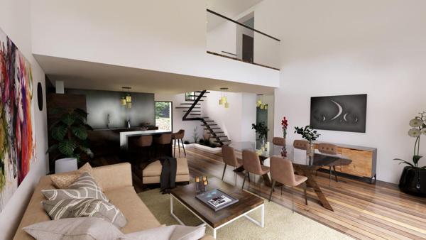 Maison  4 pièce(s) 128 m2 avec garage de 27 m2