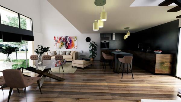 Maison  4 pièce(s) 128 m2 avec garage de 27 m2