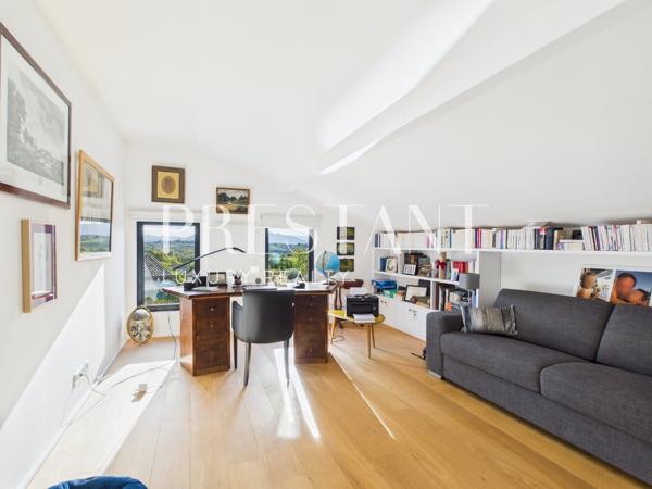 Maison d’architecte avec piscine proche Golf d’Arcangues – Vue montagnes – Potentiel 5 chambres, ARCANGUES