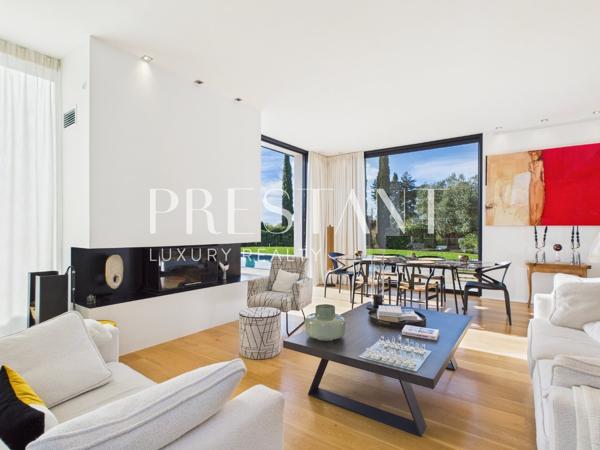 Maison d’architecte avec piscine proche Golf d’Arcangues – Vue montagnes – Potentiel 5 chambres, ARCANGUES