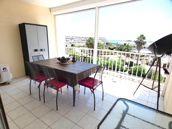 Village naturiste. Appartement 2 pièces cabine