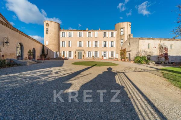 Château d’exception en Languedoc — domaine historique et raffiné