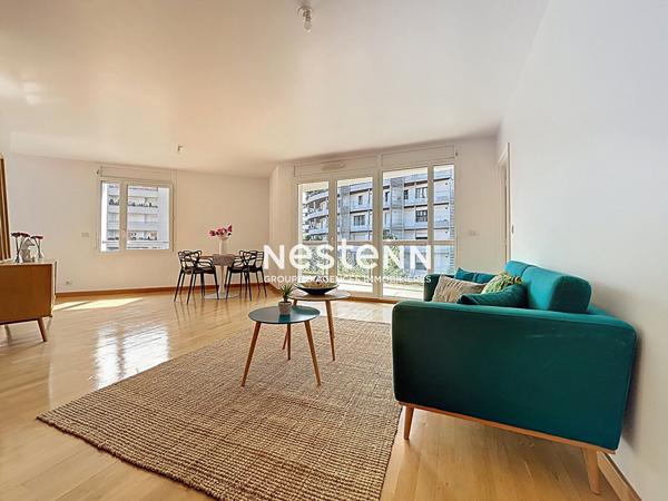 ISSY LES MOULINEAUX - FORT D'ISSY - Vente appartement 4 pièces de 92,10 m² avec un balcon de 10,90 m²