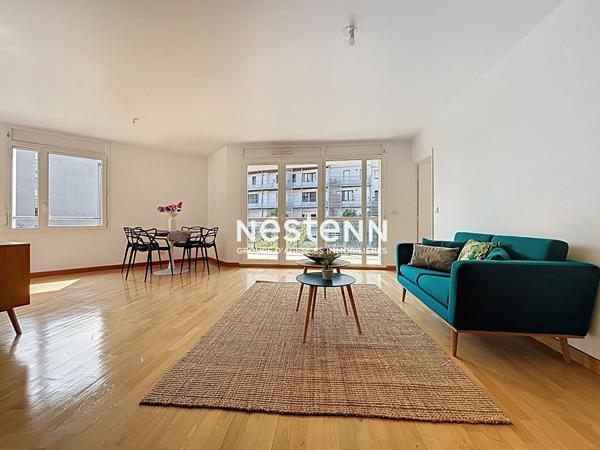 ISSY LES MOULINEAUX - FORT D'ISSY - Vente appartement 4 pièces de 92,10 m² avec un balcon de 10,90 m²