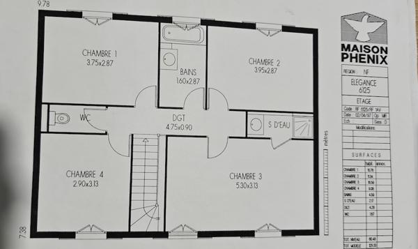 LE THILLAY – Grand pavillon familial + dépendance F2 – Jardin 450 m², secteur calme et agréable, les plus : la surface, le confort et des possibilités d’aménagement.