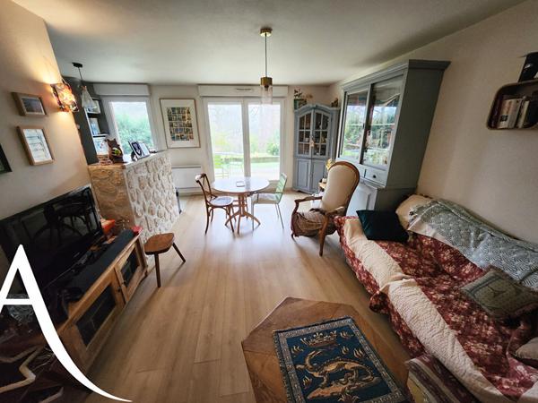 Appartement Dourdan 3 pièces avec jardin privatif / 62.33 m2 loi Carrez