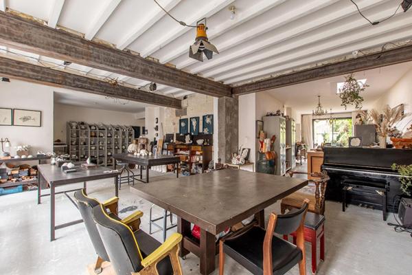 Maison de caractère avec galerie et atelier d’artiste