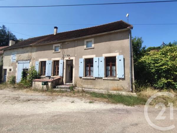 Maison à vendre  3 pièces - 61 m 2   ST QUENTIN SUR NOHAIN  - 58