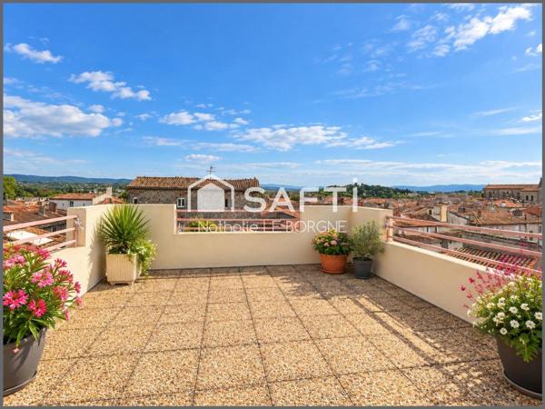 Très bel appartement T4 avec terrasses et garage