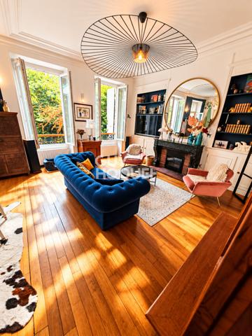 Splendide appartement bourgeois avec jardin privatif