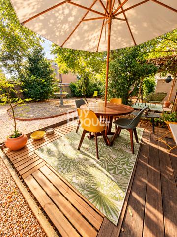 Splendide appartement bourgeois avec jardin privatif
