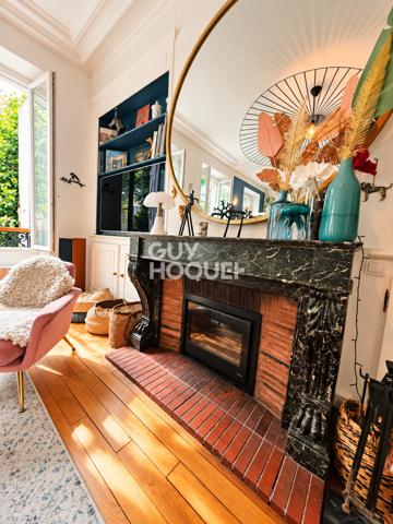 Splendide appartement bourgeois avec jardin privatif