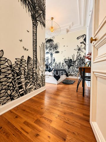 Splendide appartement bourgeois avec jardin privatif