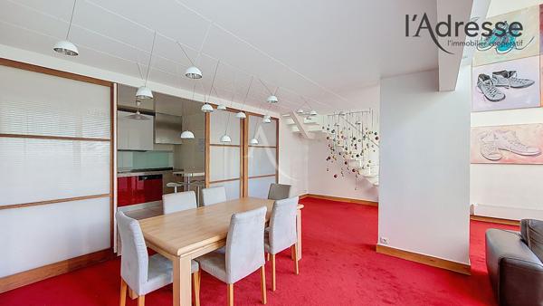 COURBEVOIE / LA DEFENSE appartement Duplex 5 pièces de 166 m² avec cave