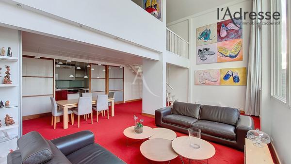 COURBEVOIE / LA DEFENSE appartement Duplex 5 pièces de 166 m² avec cave