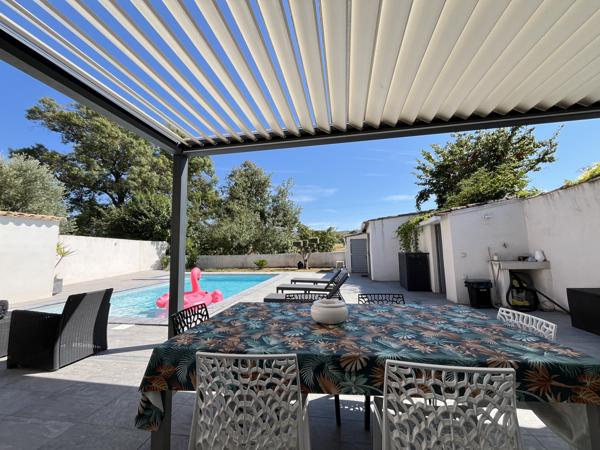 Gignac-la-Nerthe (13180) Maison T4 95m2 sur 556 m2 de terrain piscine et place de parking