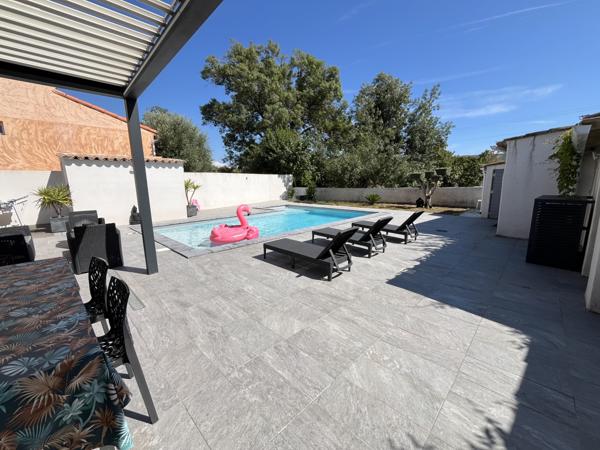 Gignac-la-Nerthe (13180) Maison T4 95m2 sur 556 m2 de terrain piscine et place de parking