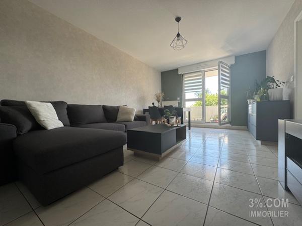 3%COM Très beau F2 avec balcon- garage- parking et cave Brumath (67170)