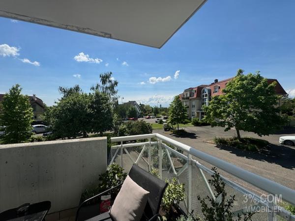 3%COM Très beau F2 avec balcon- garage- parking et cave Brumath (67170)