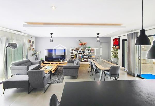 Maison récente avec 4 chambres + piscine au sel
