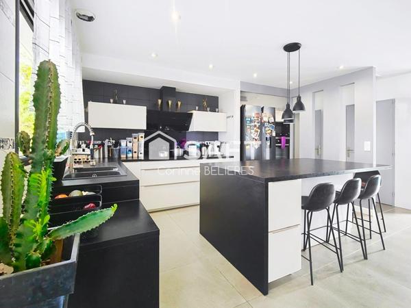 Maison récente avec 4 chambres + piscine au sel