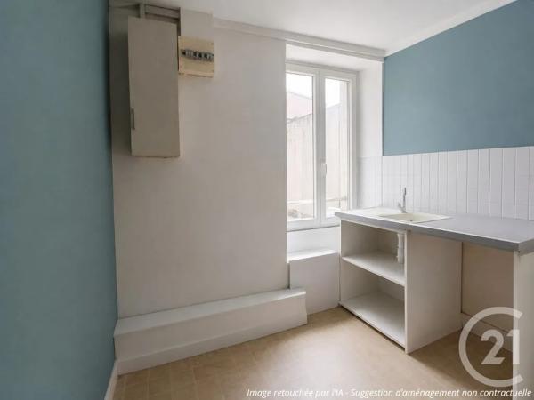 Appartement F1 à vendre  1 pièce - 25,85 m 2   GRANVILLE  - 50