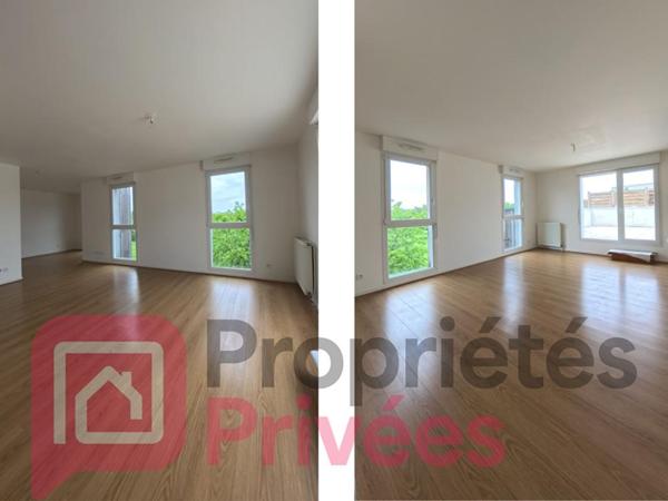 Appartement Anzin, 4 pièces 91 m2, 3 chambres, terrasse, balcon, parking